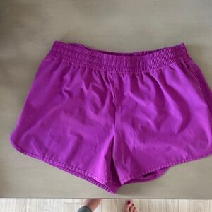 Champion Women's Athletic Shorts in Purple